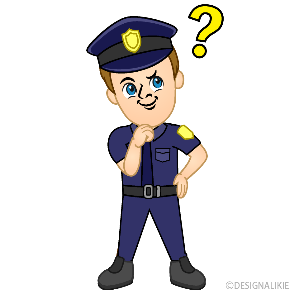 Thinking Policeman
