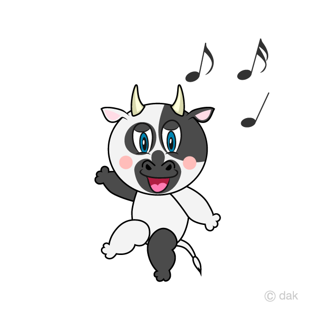 Vaca bailando