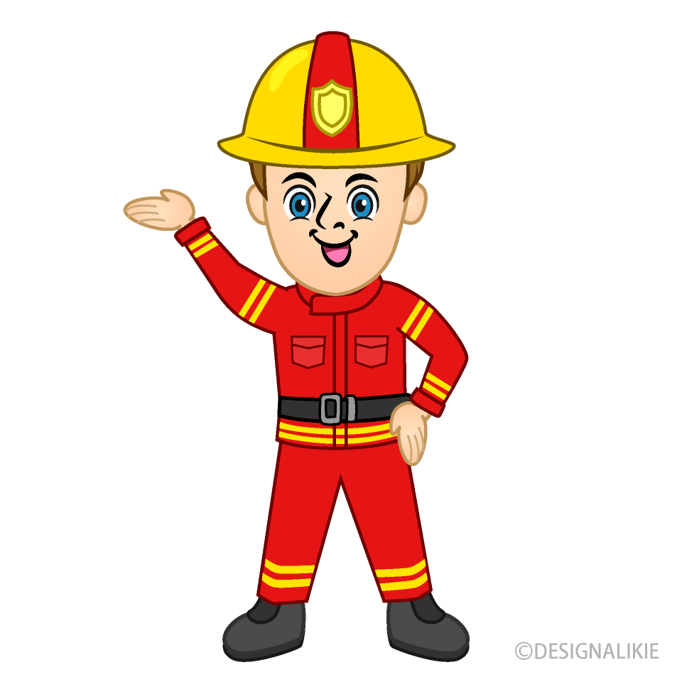 Red Firefighter Introducing