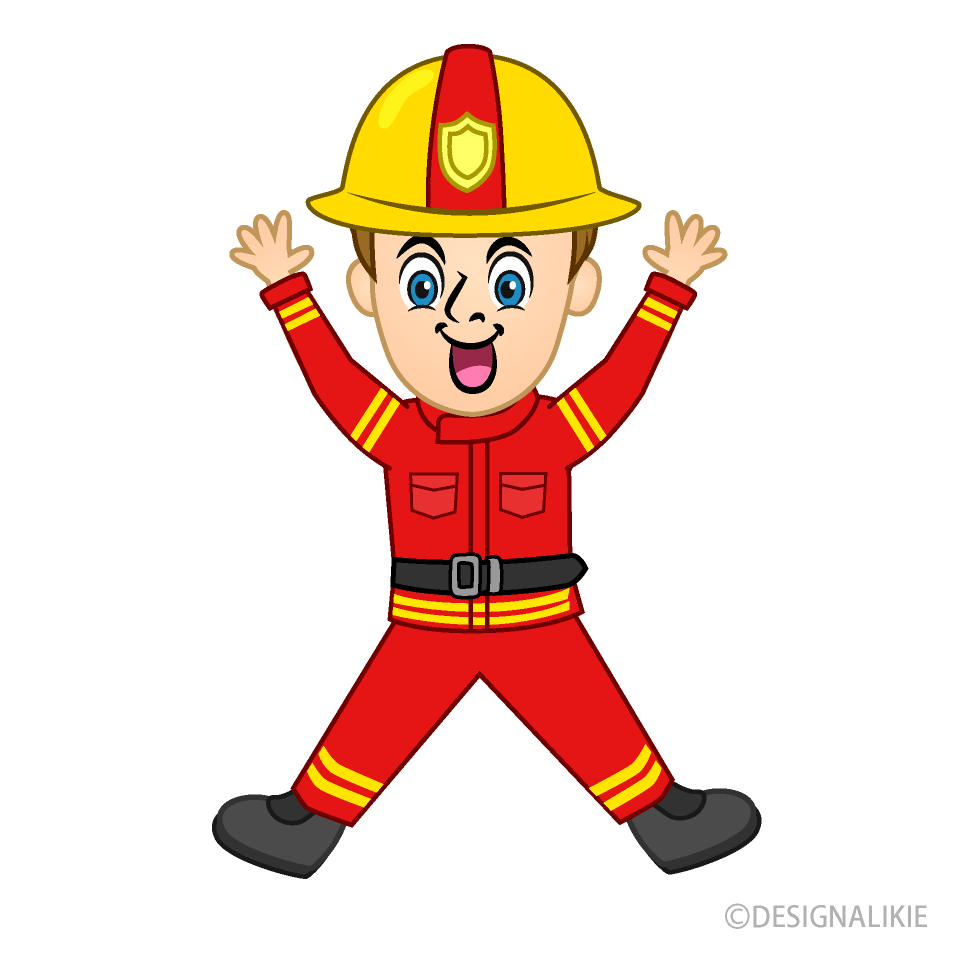 Red Firefighter Surprising