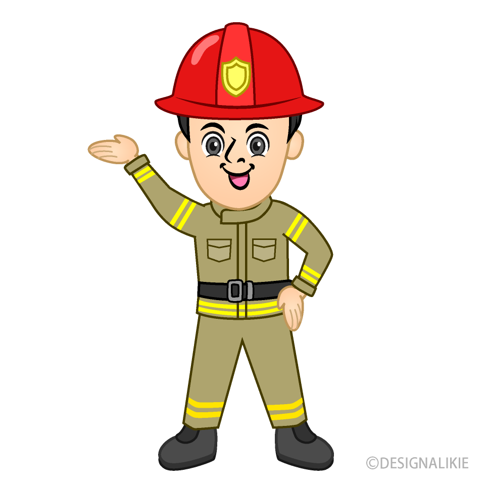 firefighter cartoon