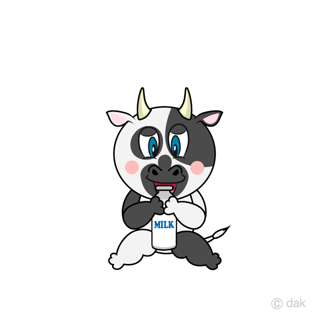 Drinking Cow
