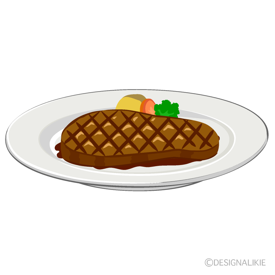 Steak on Plate