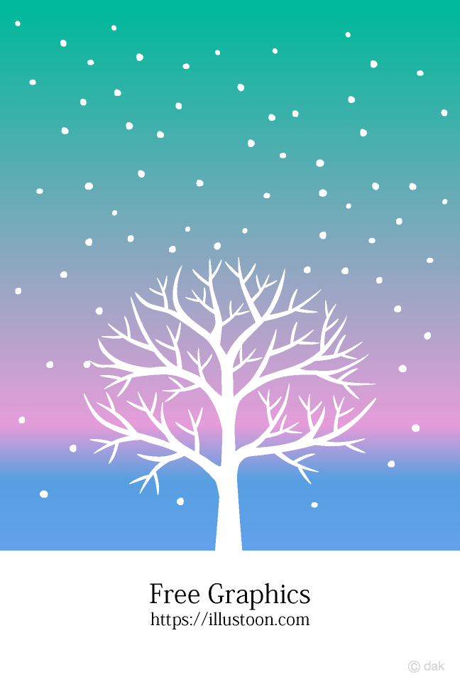 Aurora sky and tree graphics card