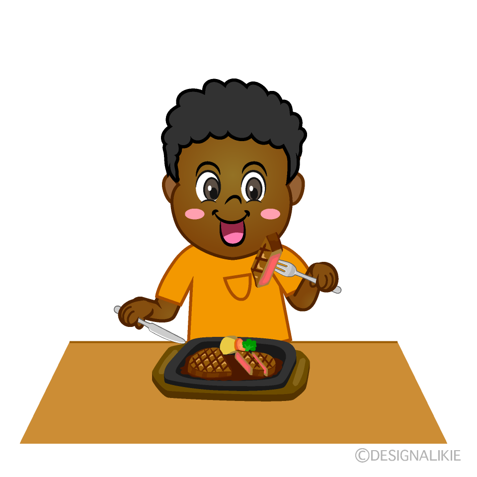 kids eating snacks clipart images