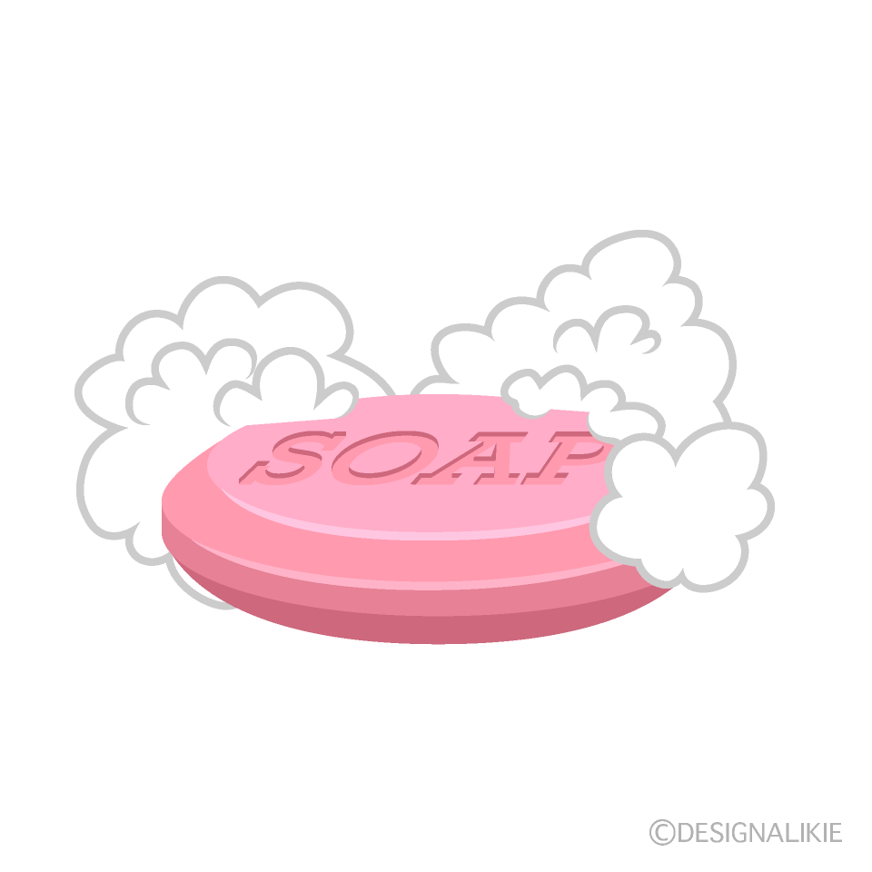 Pink Soap Bubbles