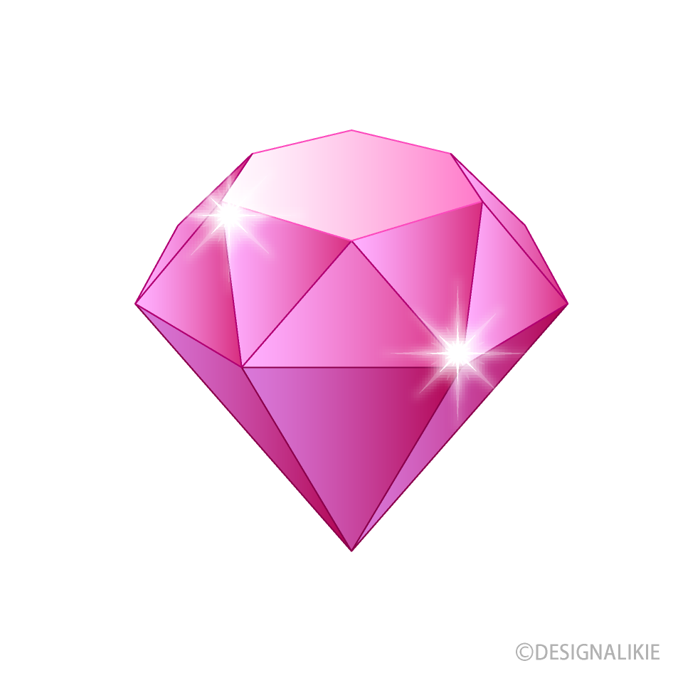 Diamante Rosa Brillante