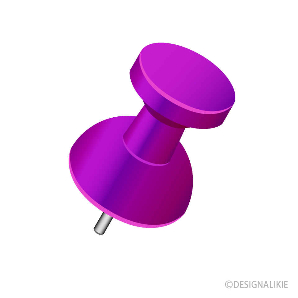 Purple Pushpin
