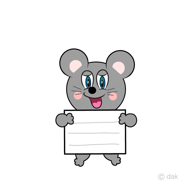Mouse with a Board