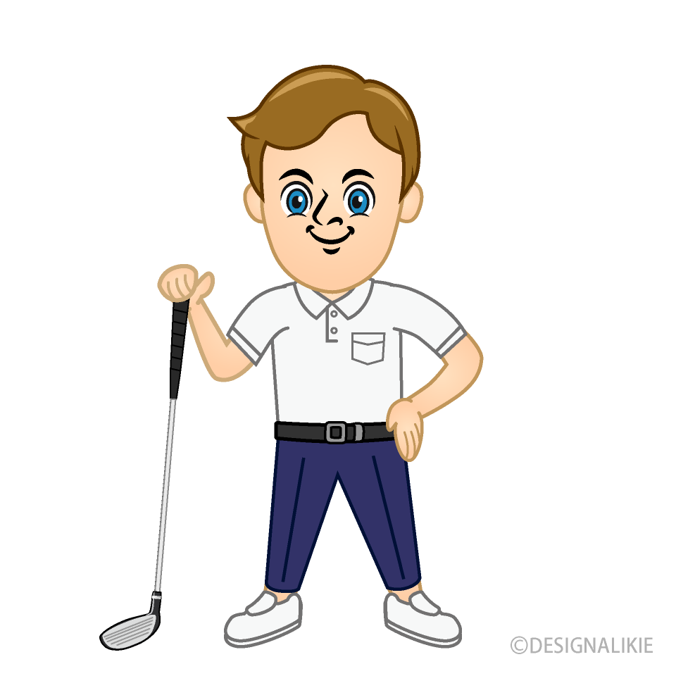 Male Golfer