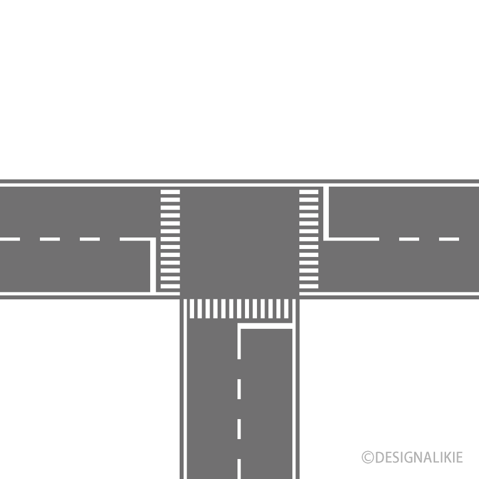 T-intersection (Top)