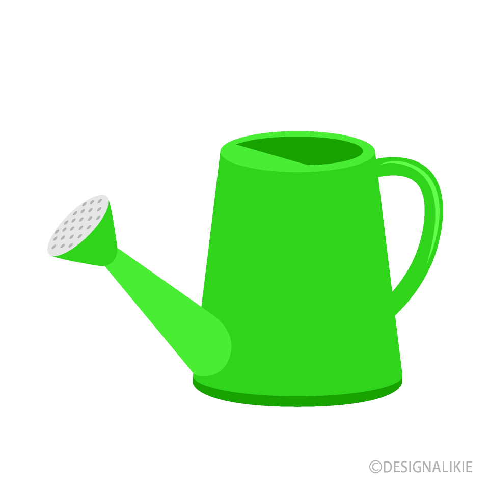 Yellow Green Watering Can