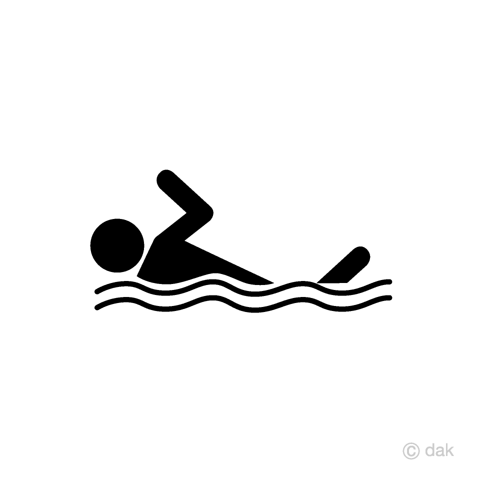 Pictograma de nadador