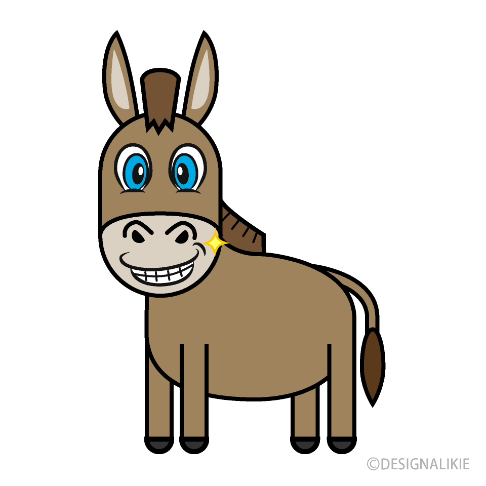 How to Draw a Donkey Cartoon VIDEO  StepbyStep Pictures