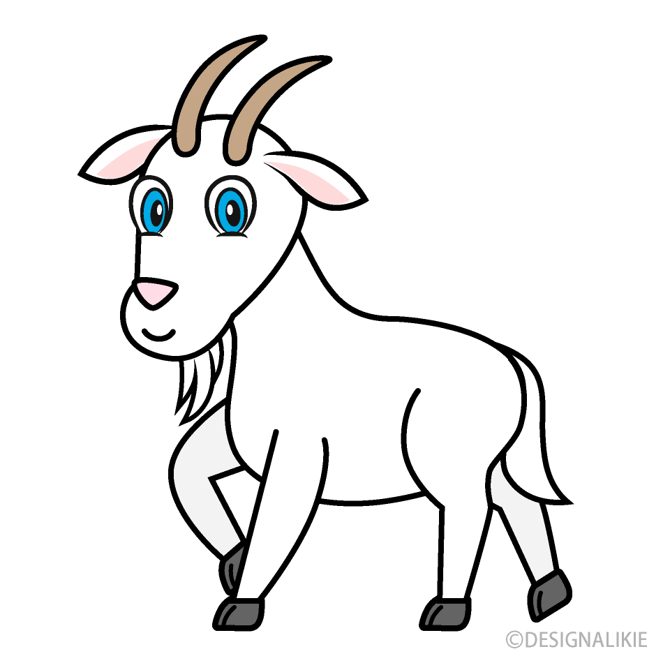 Farm goat and sheep sketch hand drawn cattle Vector Image