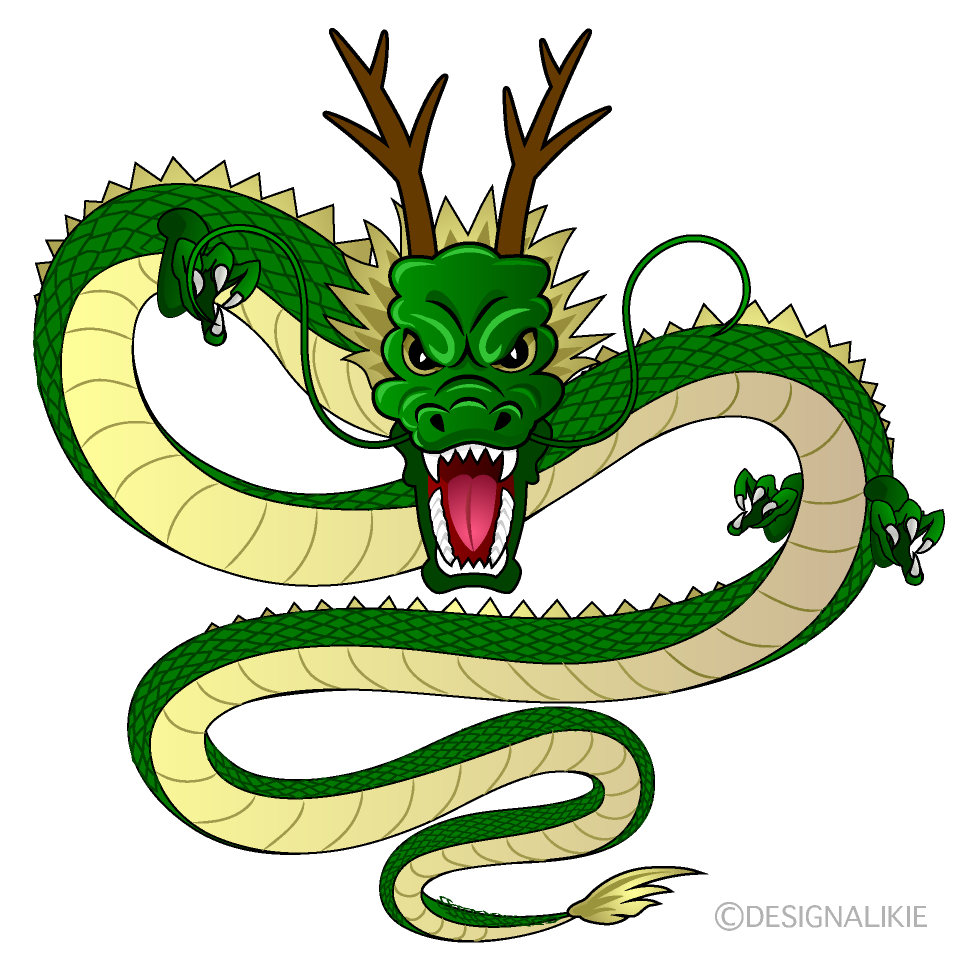 Intimidating Japanese Dragon