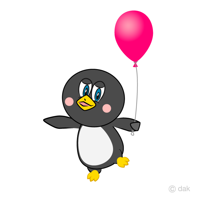 Penguin with a Balloon