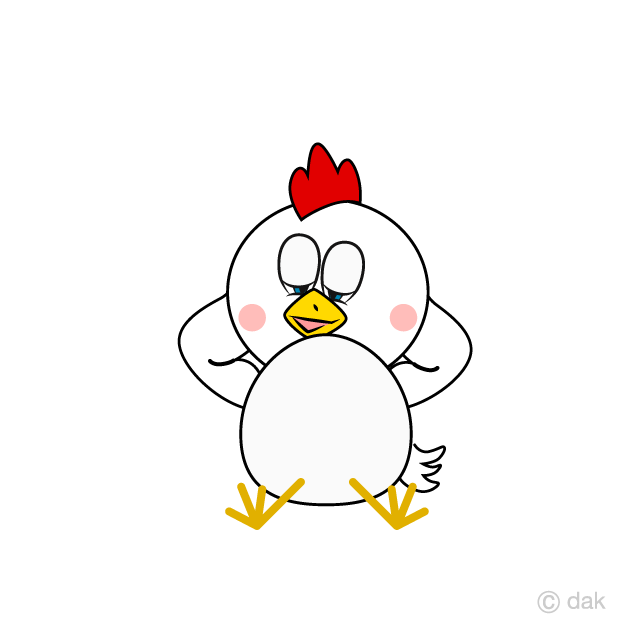 Dozing Chicken