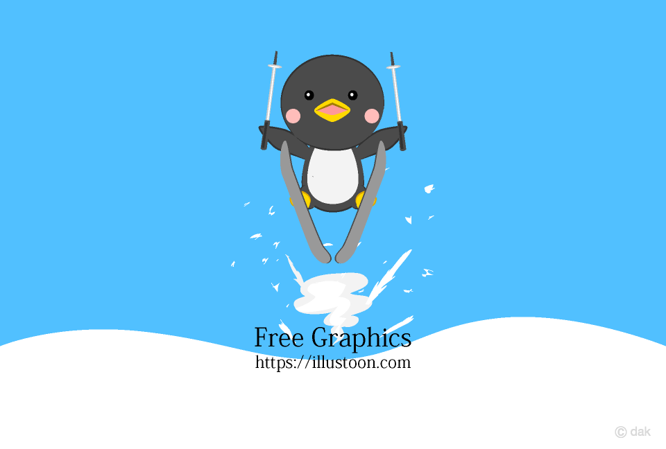 Ski jump Penguin