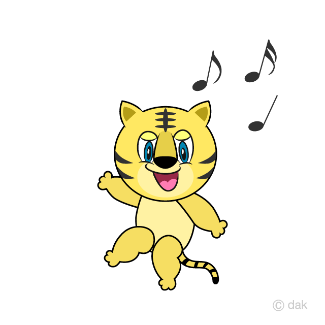 Tigre bailando