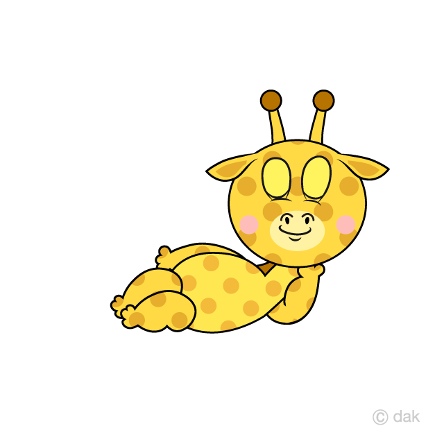 Sleeping Giraffe
