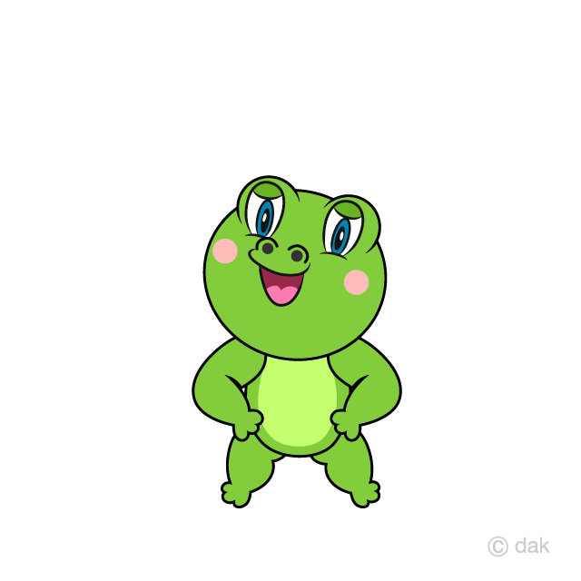 Confidently Frog