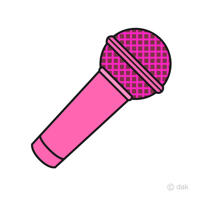 Pink Microphone