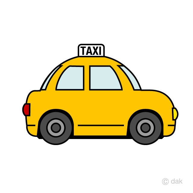 Lindo taxi Gratis Dibujos Animados Imágene｜Illustoon ES