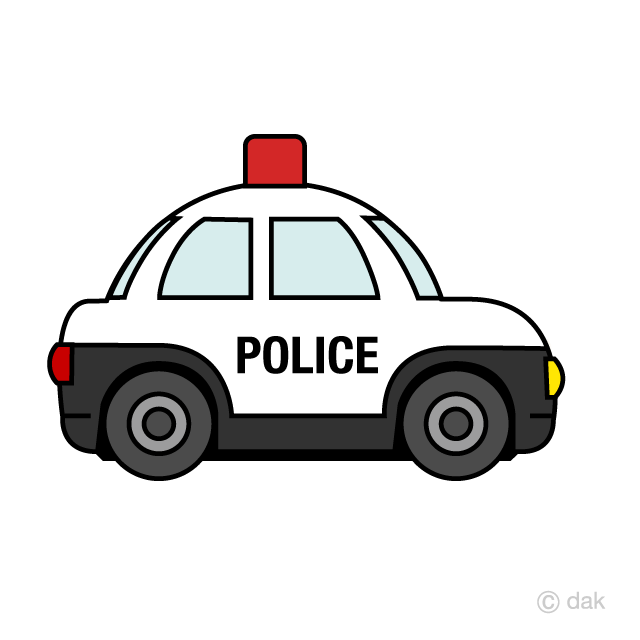 clipart police car