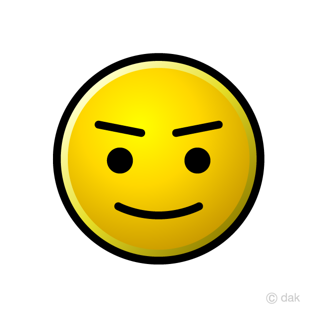 regular smiley face emoji clipart