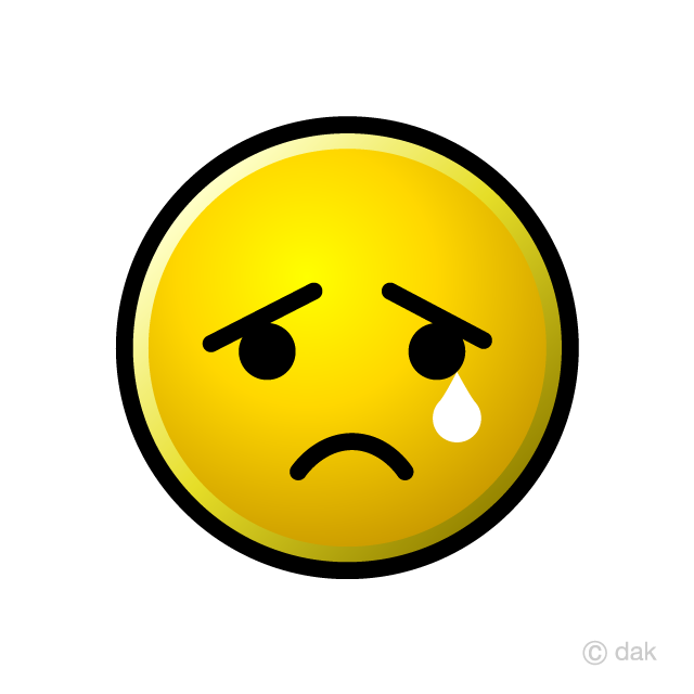 Emoji llorando Gratis Dibujos Animados Imágene｜Illustoon ES