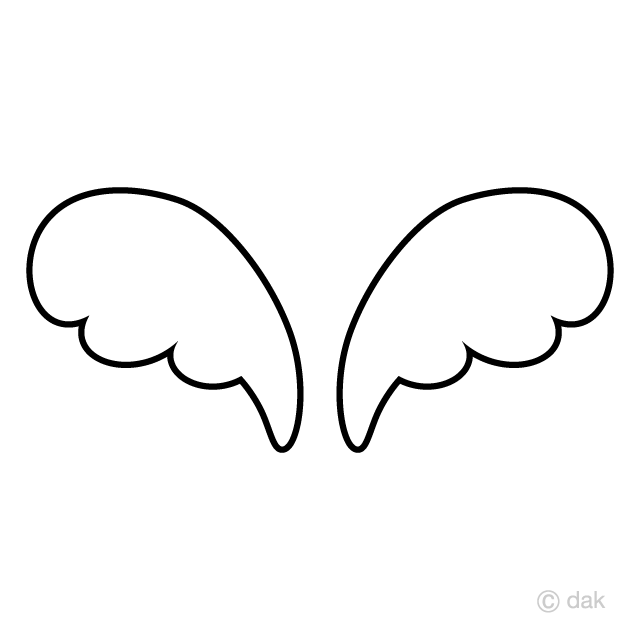 Cute Wings Clip Art Free PNG Image｜Illustoon