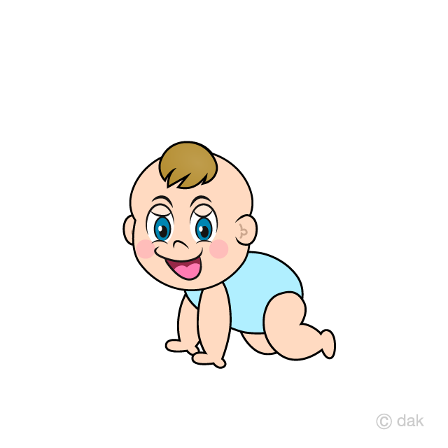 Sorprendente niña bebé Gratis Dibujos Animados Imágene｜Illustoon ES
