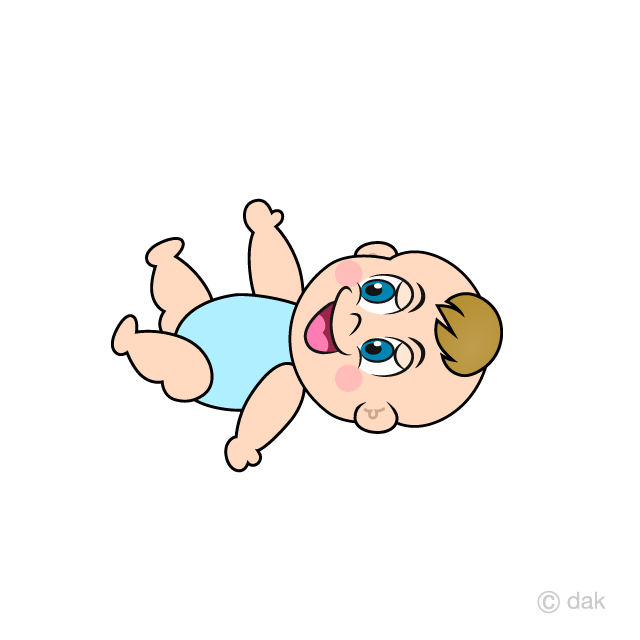 Sorprendente niña bebé Gratis Dibujos Animados Imágene｜Illustoon ES