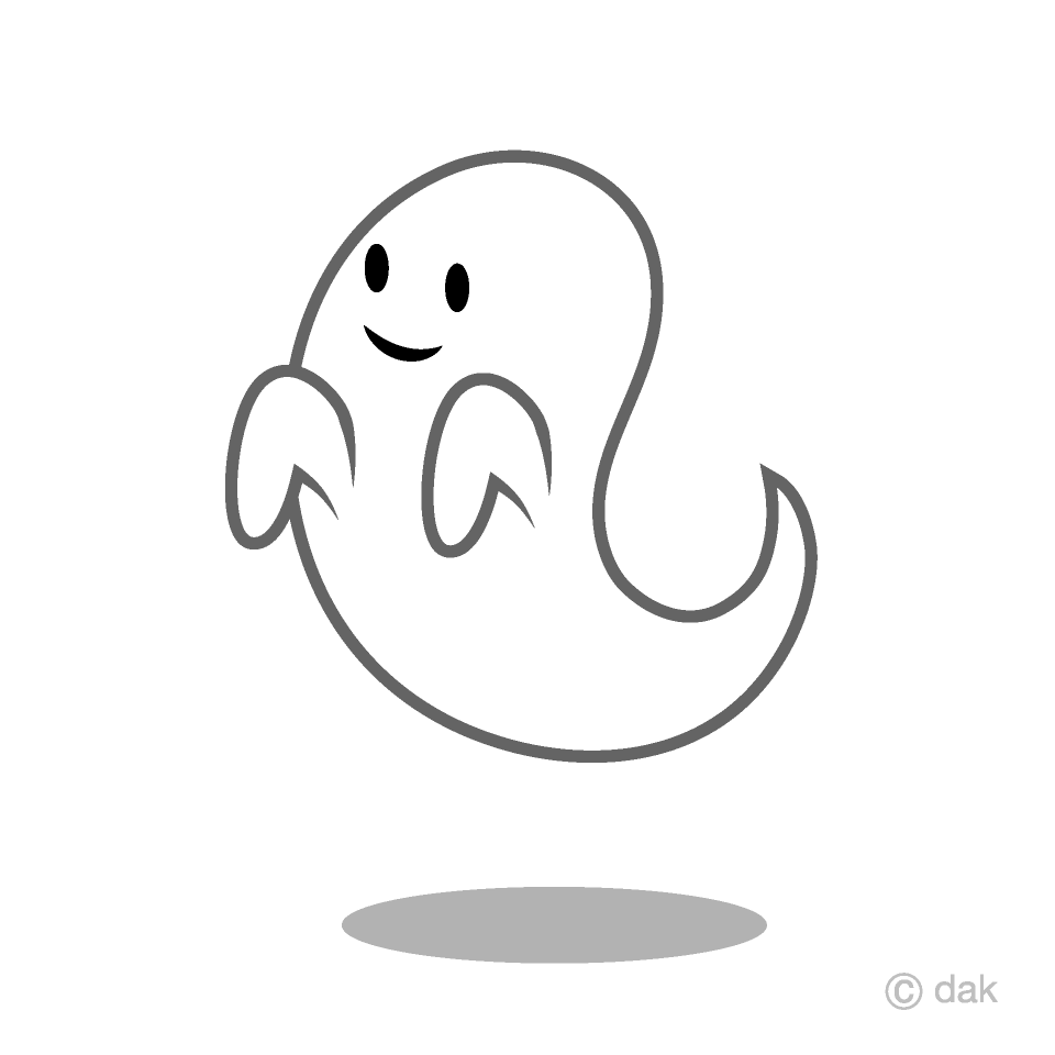 Ghost Clip Art Free PNG Image｜Illustoon