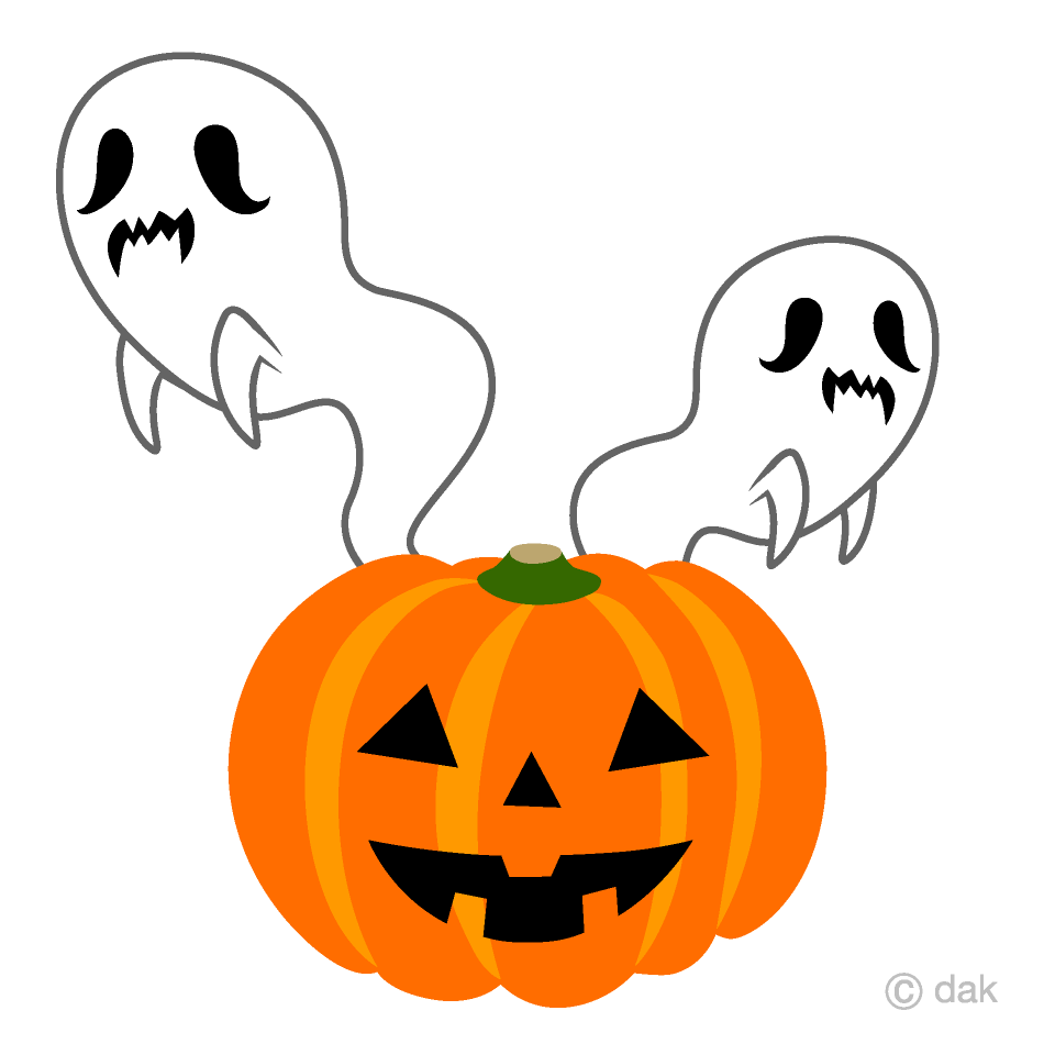 Pumpkin and Ghosts 