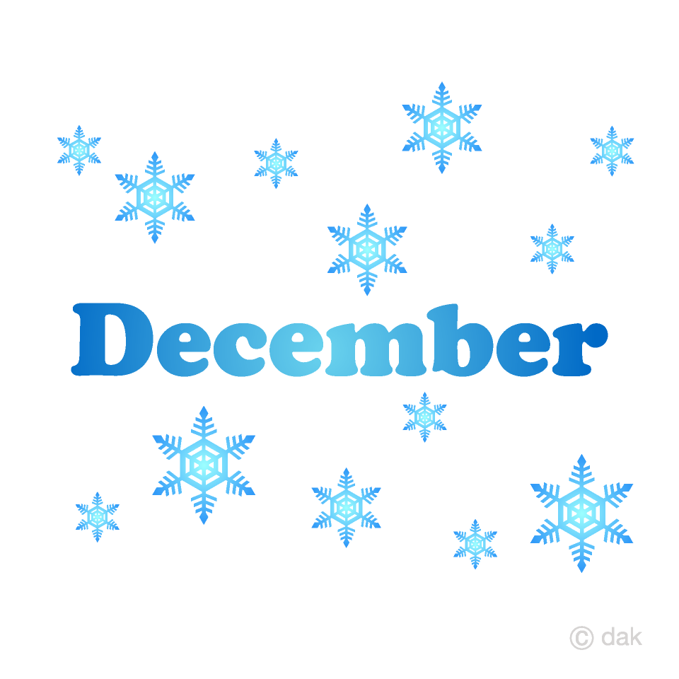 december snowflakes