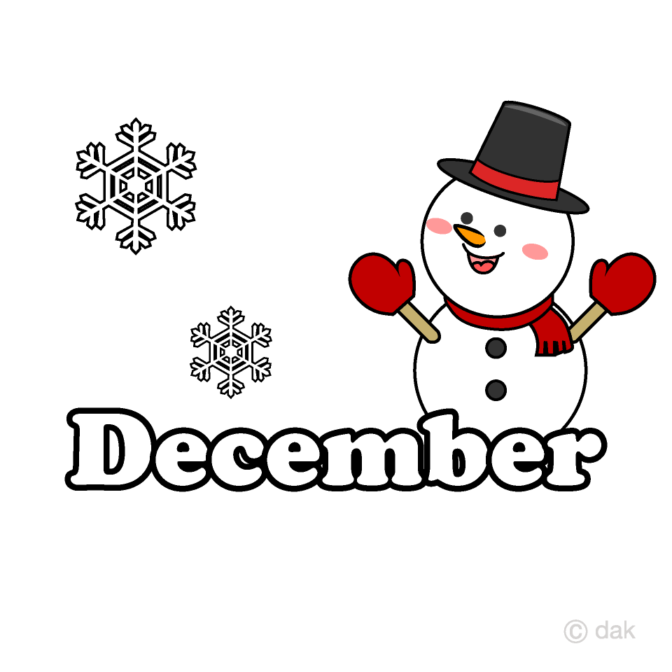 Snowman December