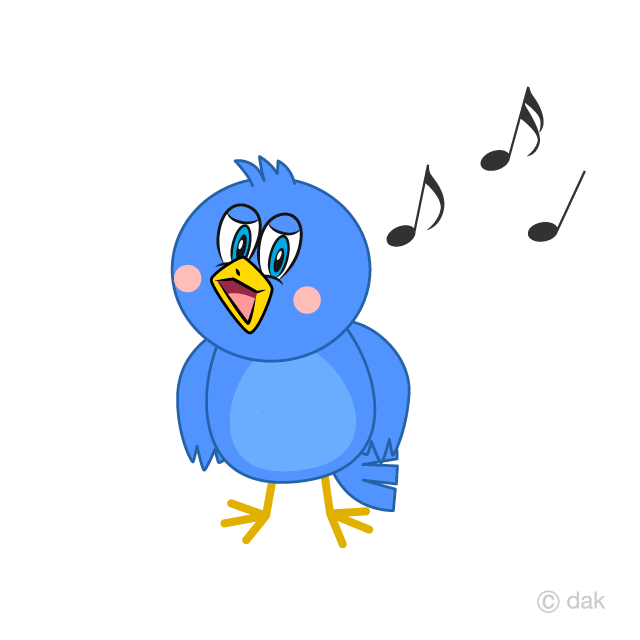 Singing Blue Bird