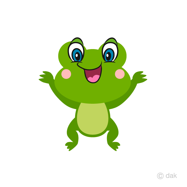 Cute Frog Surprising