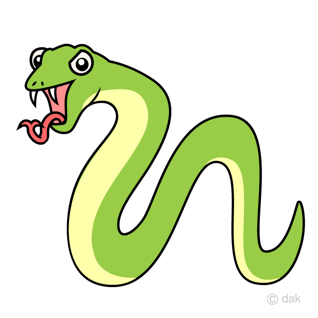 Serpiente amenazante Gratis Dibujos Animados Imágene｜Illustoon ES