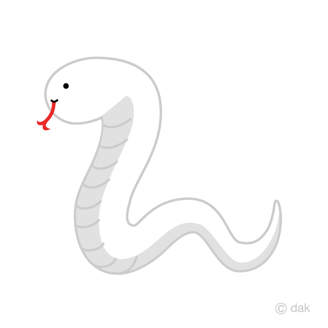 Simple White Snake