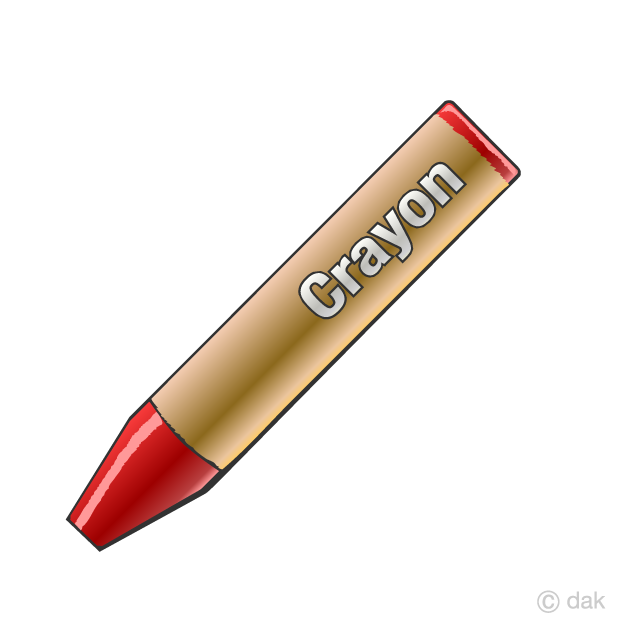 Crayón rojo