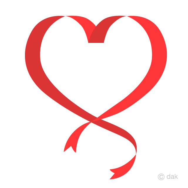 Heart Red Ribbon