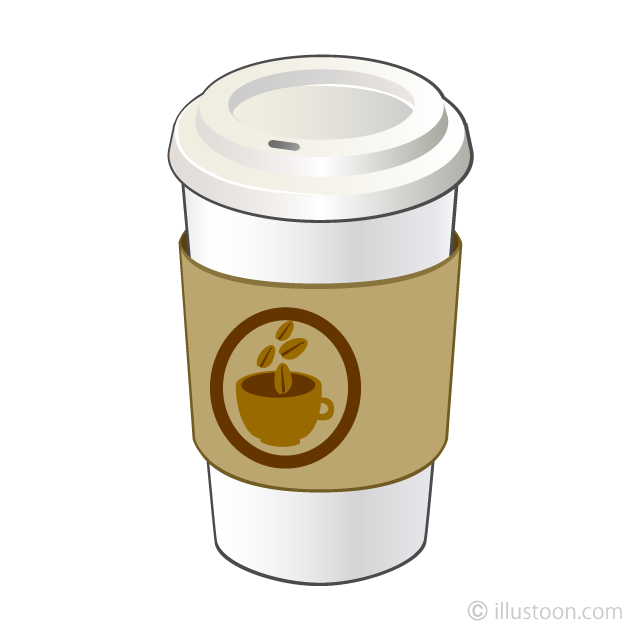 Coffee house logo with house icon inside coffee to go paper cup  illustration in cartoon style 4854346 Vector Art at Vecteezy