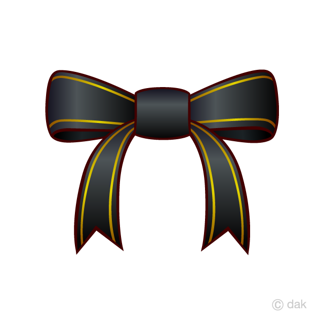 Black Bow Clip Art Free PNG Image｜Illustoon