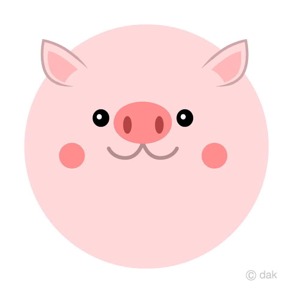Cara de cerdo lindo