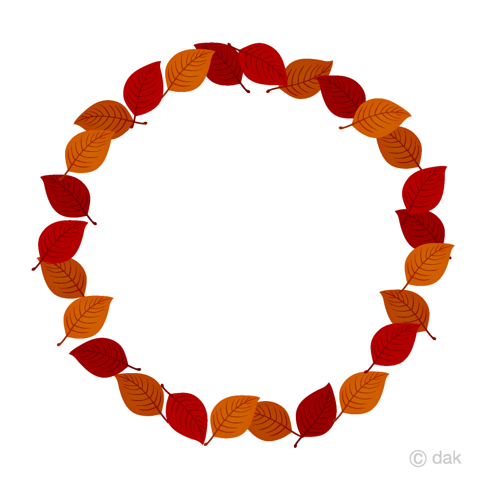Fallen Leaf Wreath