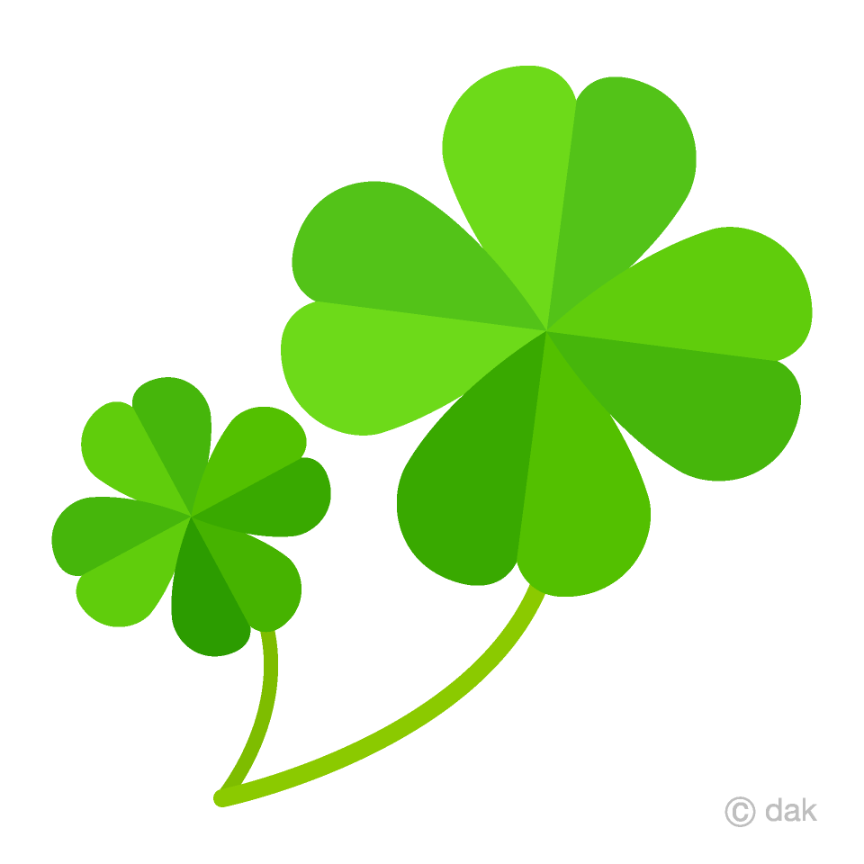 Two Four Leaf Clovers