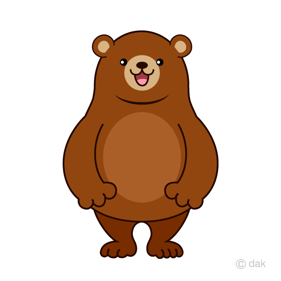 Personaje de oso Gratis Dibujos Animados Imágene｜Illustoon ES